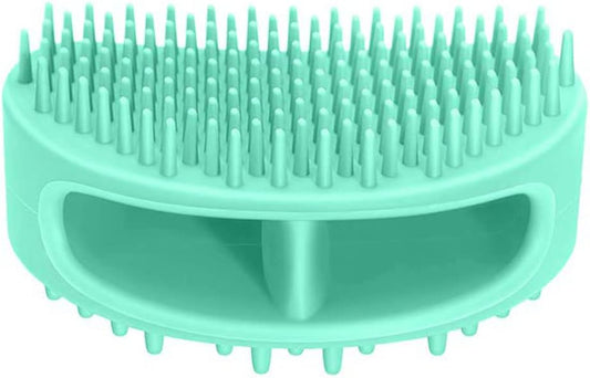 Dog Brush & Cat Brush, Soft Silicone Dog Grooming Brush, Pet Bath & Massage Brush for Cats and Dogs with Short or Long Hair, Cat Slicker Shedding Hair Brush for All Pet Sizes